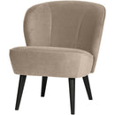 SARA ARMCHAIR VELVET KHAKI