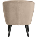 SARA ARMCHAIR VELVET KHAKI