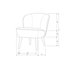 SARA ARMCHAIR CREAM