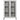 XAM DISPLAY CABINET PINE CLOUD GREY [fsc]