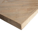 TABLO TABLE TOP MANGO HERRINGBONE 180X90
