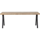 TABLO TABLE MANGO HERRINGBONE 200X90 SQUARE LEG