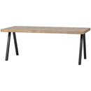 TABLO TABLE MANGO HERRINGBONE 180X90 SQUARE LEG