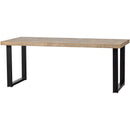 TABLO TABLE MANGO HERRINGBONE 200X90 U-LEG