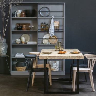 TABLO TABLE MANGO HERRINGBONE 180X90 U-LEG