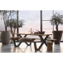TABLO GARDEN X-LEG PICNIC METAL BLACK - 1 PIECE