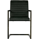 BAS DINING CHAIR PU ANTHRACITE