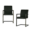 BAS DINING CHAIR PU ANTHRACITE