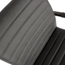 BAS DINING CHAIR PU ANTHRACITE