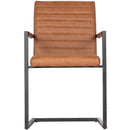 BAS DINING CHAIR PU COGNAC