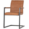 BAS DINING CHAIR PU COGNAC