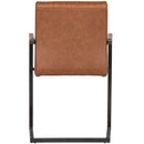 BAS DINING CHAIR PU COGNAC