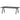 TABLO TABLE OAK BLACKNIGHT 160X90 [fsc] & SQUARE LEG