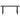 2-POSITION LEG SQUARE KD METAL