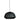 KACE HANGING LAMP JUTE BLACK O45CM