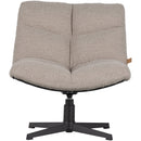 VINNY SWIVEL ARMCHAIR BOUCLE SAND