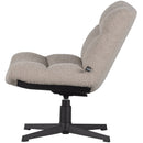 VINNY SWIVEL ARMCHAIR BOUCLE SAND