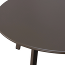 FER GARDEN SIDE TABLE O70 CM METAL DARK BROWN