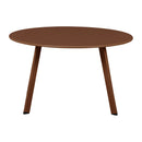WOOOD Fer Havebord Ø70 cm Metal Rustbrun