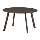 FER GARDEN SIDE TABLE O70 CM METAL DARK BROWN