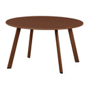 WOOOD Fer Havebord Ø70 cm Metal Rustbrun