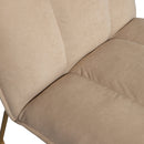 FIE ARMCHAIR RIB FABRIC SAND