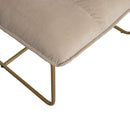 FIE ARMCHAIR RIB FABRIC SAND