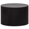 SANNE SIDE TABLE ROUND MDF BLACK