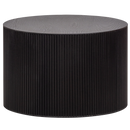 SANNE SIDE TABLE ROUND MDF BLACK