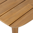 KRIS GARDEN TABLE 215X90 CM ACACIA WOOD NATURAL [fsc]