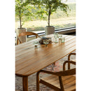 KRIS GARDEN TABLE 215X90 CM ACACIA WOOD NATURAL [fsc]