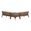 BIAM GARDEN LOUNGESET ACACIA WOOD NATURAL/SAND [fsc]