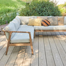BIAM GARDEN LOUNGESET ACACIA WOOD NATURAL/SAND [fsc]