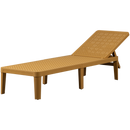 JINTE GARDEN LOUNGER PP YELLOW