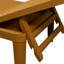 JINTE GARDEN LOUNGER PP YELLOW