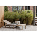 MICA GARDEN SIDE TABLE REINFORCED FIBER NATURAL