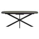 ARROS DINING TABLE EXTENDABLE 180-220x90CM MDF BLACK