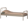MATA SINGLE BED METAL SAND 90x200CM