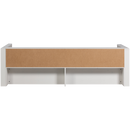 CARTER BED COUCH WHITE [fsc]