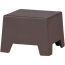 ZINA SIDETABLE LOW CONCRETE LOOK BROWN