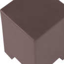 ZINA SIDETABLE HIGH CONCRETE LOOK BROWN