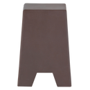 ZINA SIDETABLE HIGH CONCRETE LOOK BROWN