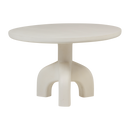 LUNO GARDEN TABLE O120 CM ROUND REINFORCED FIBER NATURAL