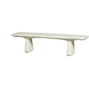 LOGGIA GARDEN BENCH REINFORCED FIBER NATURAL 190x40CM