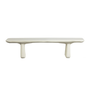 LOGGIA GARDEN BENCH REINFORCED FIBER NATURAL 190x40CM