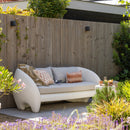 VIALE GARDEN 2-SEATER LOUNGE SOFA REINFORCED FIBER NATURAL