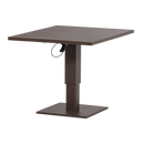 TESSO HEIGHT ADJUSTABLE GARDEN TABLE GARDEN ALUMINUM BROWN