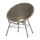 KAZOUN GARDEN LOUNGE CHAIR WICKER GREEN