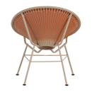 KAZOUN GARDEN LOUNGE CHAIR WICKER ORANGE