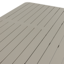 OVARA EXTENDABLE GARDEN TABLE ALUMINIUM SAND